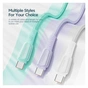 Дата кабель USB 2.0 AM to USB-C 1.0m 100W green Essager (EXCT1-CH06) - уменьшенное изображение 4