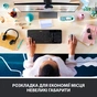 Клавіатура Logitech K360 Wireless UA Black (920-003080) - зменшене зображення 5