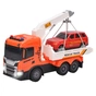 Машинка для дітей TechnoDrive серії Big Truck – Евакуатор Scania з машиною (світло, звук) (6408KS) - зменшене зображення 1