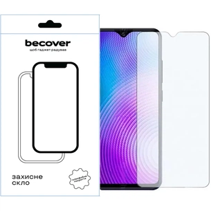 Скло захисне BeCover Tecno Spark 10C (KI5k) 3D Crystal Clear Glass (709748) зображення 1