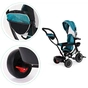 Дитячий велосипед Ecotoys Comfort З поворотним сидінням Green Blue (JM-066-9 GREEN/BLUE) - зменшене зображення 6