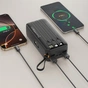 Універсальна мобільна батарея XO PR280 30000mAh 10W Black - зменшене зображення 6