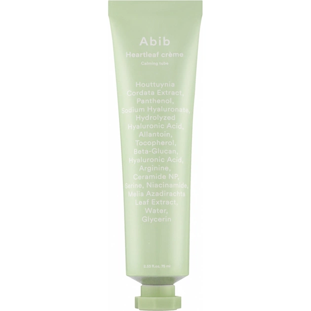 Крем для обличчя Abib Heartleaf Creme Calming Tube 75 мл (8809864762503) - picture 2