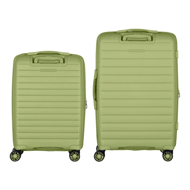 Набір валіз 2E Aero (M+S), оливково-зелені (2E-SPP-AERO-SET2-MG) - зображення 3