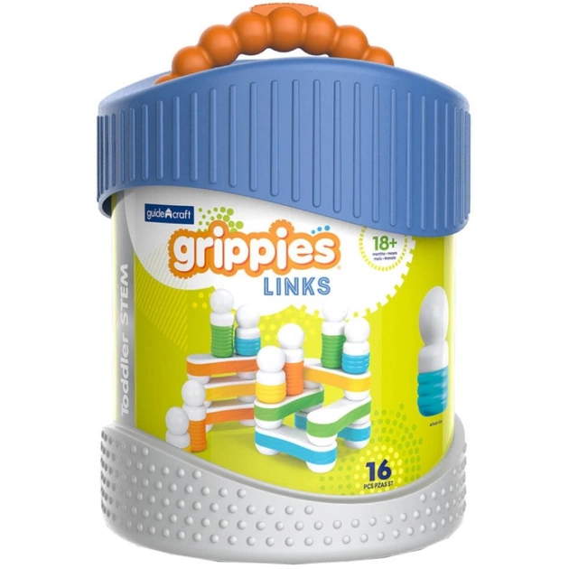 Конструктор Guidecraft Grippies Links, 16 деталей (G8317) - изображение 1
