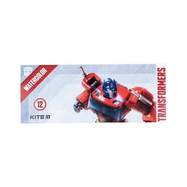 Акварельні фарби Kite Transformers 12 кольорів (TF22-041) - зображення 1