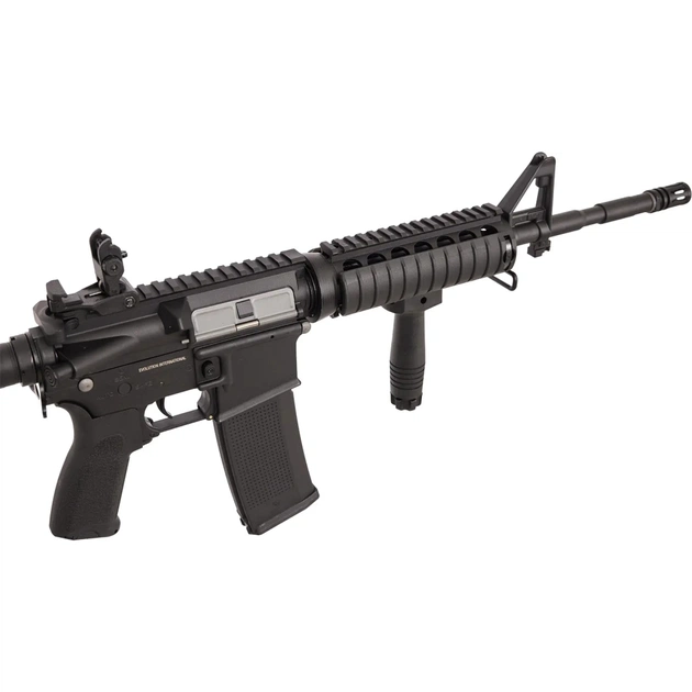 Гвинтівка страйкбольна Evolution Recon SOPMOD 14.5" Carbontech AEG Black (SL-1004) - picture 5