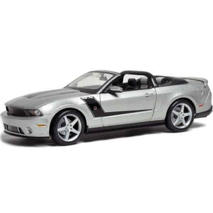 Машина Maisto Roush 427 Ford Mustang Convertible 2010 (1:18) серебристый (31669 silver) зображення 1