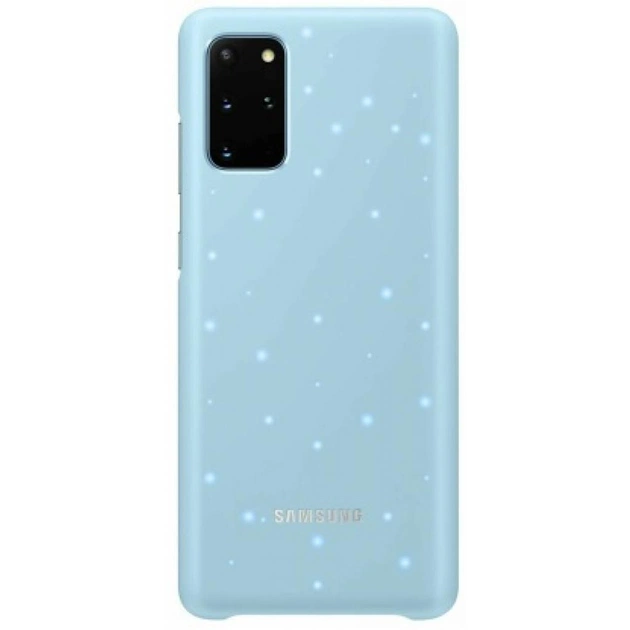 Чохол до мобільного телефона Samsung LED Cover Galaxy S20+ (G985) Sky Blue (EF-KG985CLEGRU) - зображення 1