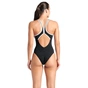 Купальник Arena Pro_File Swimsuit Solid 008055-510 Чорний/Білий 44 (3468337414346) - уменьшенное изображение 2