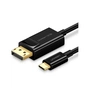 Кабель мультимедийный USB-C to DisplayPort M 1.5m 4K30Hz black Ugreen (50994) - уменьшенное изображение 1
