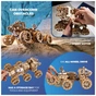 Збірна модель Ugears механічний Пілотований марсохід (70206) - зменшене зображення 12