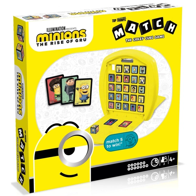 Настольная игра Winning Moves Minions Top Trumps Match (WM00246-ML2-6) - изображение 1