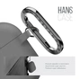 Чехол для наушников Armorstandart Hang Case For Apple AirPods Pro 3 Grey (ARM88270) - уменьшенное изображение 4