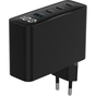 Зарядное устройство Gembird 3xUSB-C PD100W + 1xUSB QC3.0 30W black (TA-UC-PDQC100LCD-01-BK) - уменьшенное изображение 2