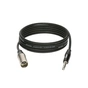Мікрофонний кабель Klotz Greyhound Analog Audio Cable Balanced With Male XLR to Balanced Jack 1.5 m (236592) - зменшене зображення 1