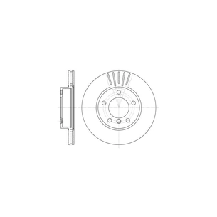 Гальмівний диск REMSA 6324.10 зображення 1