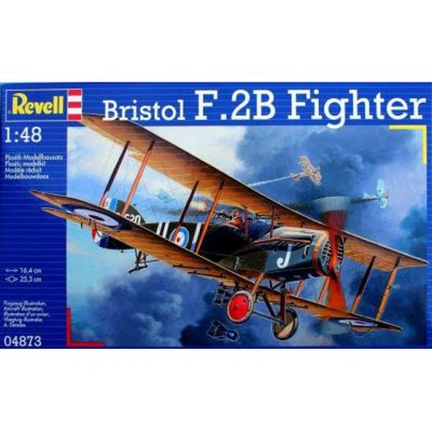 Збірна модель Revell Легкий бомбардувальник Bristol F.2B Fighter 1:48 (4873) - изображение 1