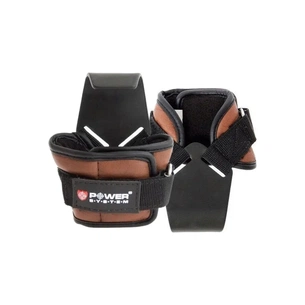 Гаки для тяги на зап'ястя Power System PS-3300 Hooks Brown XL (PS-3300_XL_Brown) зображення 1