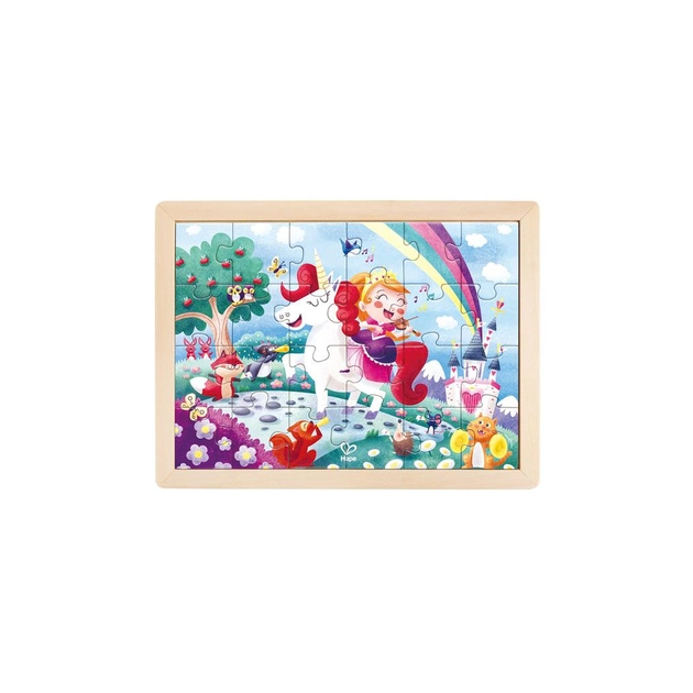 Пазл Hape Єдинороги з розмальовкою (E1642) - picture 2
