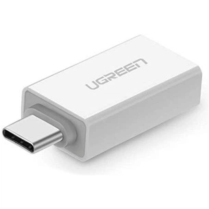 Перехідник OTG USB 3.0 AF to USB-C US173 White Ugreen (30155) зображення 1