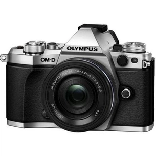 Цифровий фотоапарат Olympus E-M5 mark II Pancake Zoom 14-42 mm Kit silver/black (V207044SE000) зображення 1