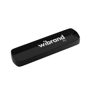 USB флеш накопичувач Wibrand 8GB Grizzly Black USB 2.0 (WI2.0/GR8P3B) зображення 1