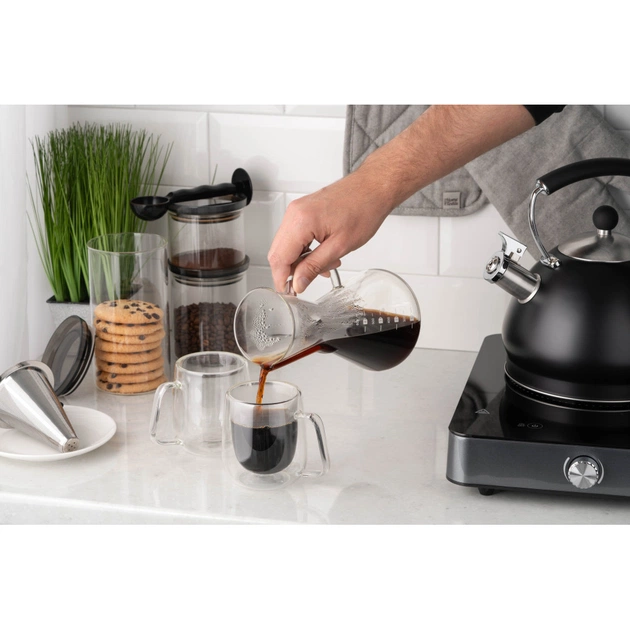 Заварник Ardesto Кемекс для кави Black Mars 600 мл (AR0706CM) - picture 7