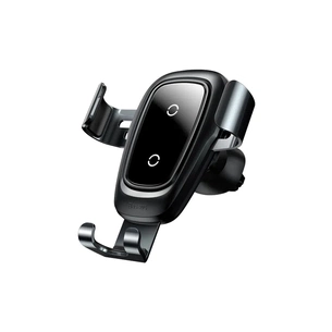Універсальний автотримач Baseus Metal Gravity with technology Qi 10W (WXYL-B0A) зображення 1