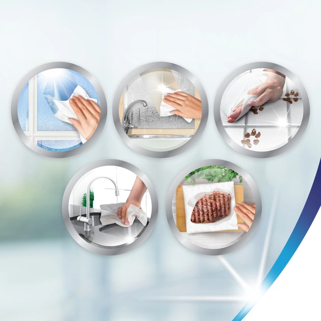 Паперові рушники Zewa Jumbo Premium 3 шари 1 рулон 230 відривів (7322541192017) - picture 4