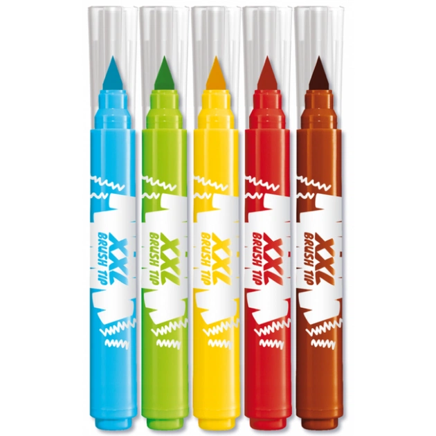 Фломастери Maped з супер-товстим корпусом COLOR PEPS XXL, 5 кол (MP.844705) - picture 2