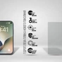 Плівка захисна Armorstandart Anti-spy hydrogel Apple iPhone Duo external display (ARM94236) - зменшене зображення 2