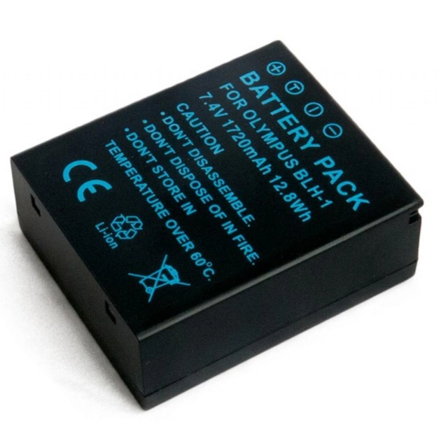Акумулятор до фото/відео Extradigital Olympus BLH-1, 1720 mAh (BDO2702) - зображення 5