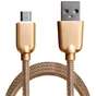 Дата кабель USB 2.0 AM to Micro 5P 1.0m 1.5A, Gold Grand-X (MM02G) - уменьшенное изображение 2