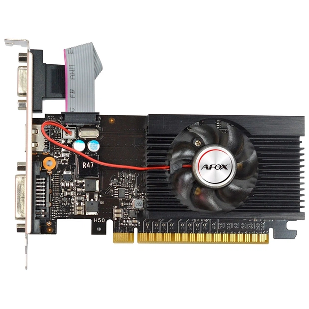 Відеокарта GeForce GT710 1024Mb Afox (AF710-1024D3L8) - зображення 1