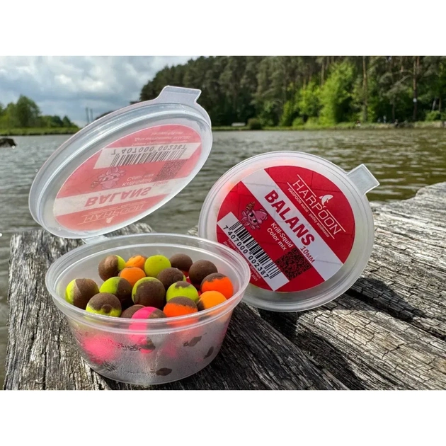 Бойл Harpoon Balans 10мм color mix Krill-Squid (7407000002387) - зображення 1