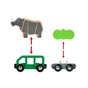 Залізниця Brio Потяг носоріжки Сафарі, 5 елементів (33964) - зменшене зображення 2