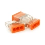 З'єднувач кабелю 3-pin самозажимна аналог WAGO К773-203, 50штпак Voltronic (К773-203) - уменьшенное изображение 1