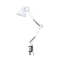 Настільна лампа Євросвітло Ridy-027 E27 зі струбциною біла - зменшене зображення 1