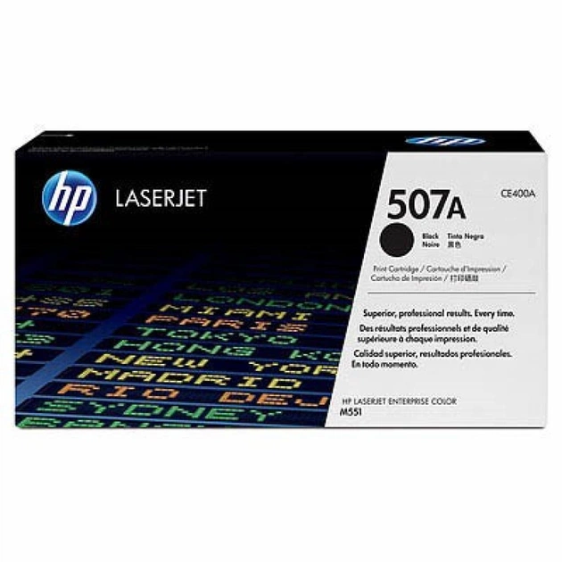 Картридж HP CLJ 507A Black, для Enterprise 500 Color M551 (CE400A) - изображение 1