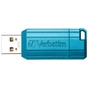 USB флеш накопичувач Verbatim 32GB Store 'n' Go PinStripe Blue USB 2.0 (49057) - зменшене зображення 2