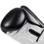 Боксерські рукавички PowerPlay 3004 Classic Чорно-Білі 10 унцій (PP_3004_10oz_Bl/White) - зменшене зображення 7
