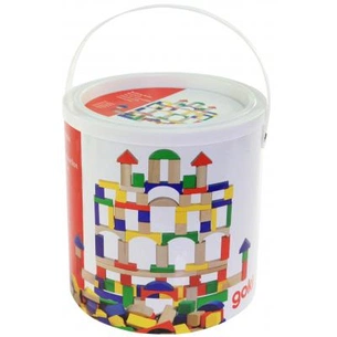 Конструктор Goki Райдужні будівельні блоки з вікнами (58620) зображення 1