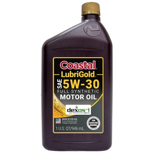 Моторна олива Coastal LubriGold Full Synthetic 5W30 0,946л зображення 1