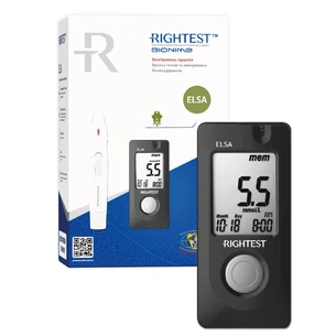 Глюкометр Bionime Rightest Elsa (4710627340279) picture 1