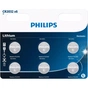 Батарейка Philips CR 2032 Lithium 3V * 6 (CR2032P6/01B) - зменшене зображення 1