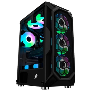 Корпус 1stPlayer X6-BK-4F1 зображення 1