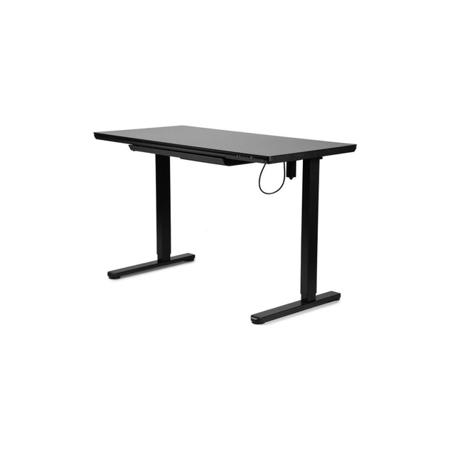 Комп'ютерний стіл Barsky StandUp black glass 1200*600 (BST-11new) - picture 7