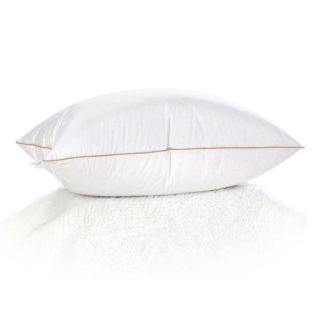 Подушка MirSon пуховая Hand Made De Luxe White 905 высокая 70x70 (2200000555823) - изображение 1