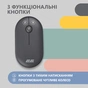 Мишка 2E MF300 Silent Wireless/Bluetooth Graphite Black (2E-MF300WBK) - зменшене зображення 3